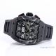 All Black Richard Mille Rm011-Fm Carbon Fiber Watch Black Rubber Band Best Replica (4)_th.jpg